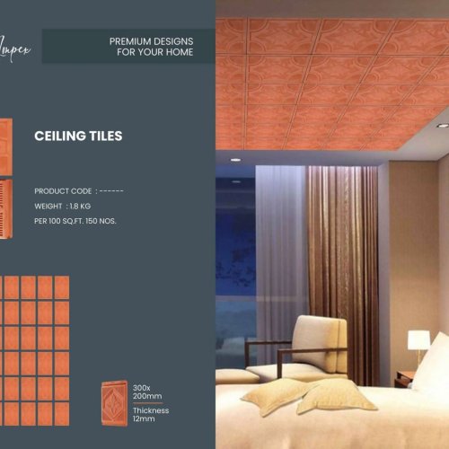 Natural Terracotta Ceiling Tiles