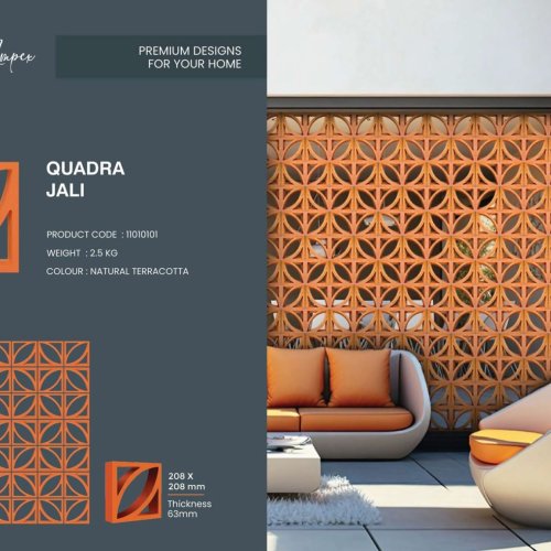 Quadra Design Terracotta Jali