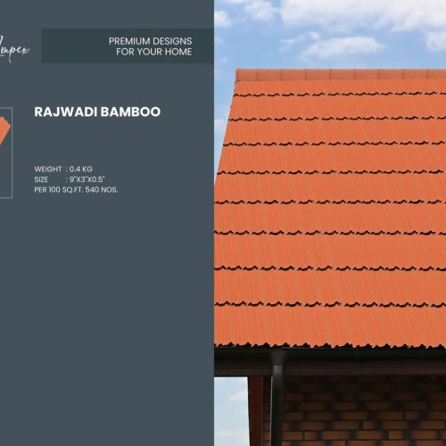 Rajwadi Bamboo Roof Tiles