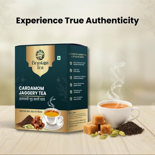Brustam Cardamom Jaggery Tea