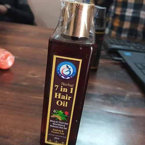 7 In 1 Ayurvedic Hair Oil