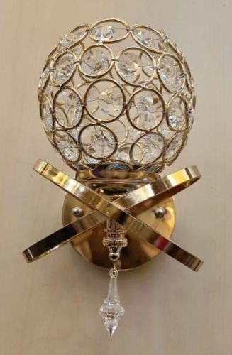 Decorative Golden Crystal LED Wall Light
