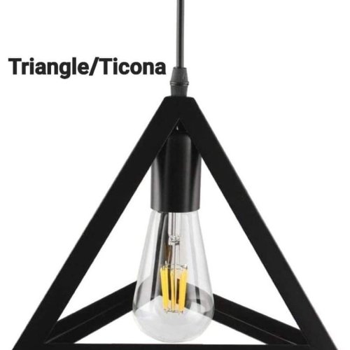 LED Triangle Hanging Light