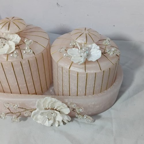 Resin Dryfruit Jar Set