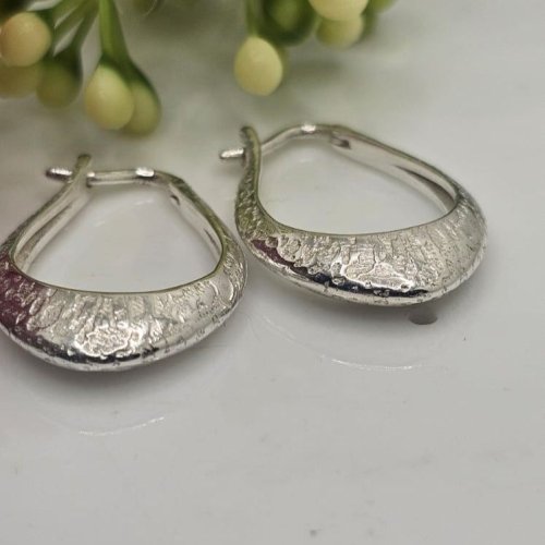 92 5 Silver Shining Dangle Earrings