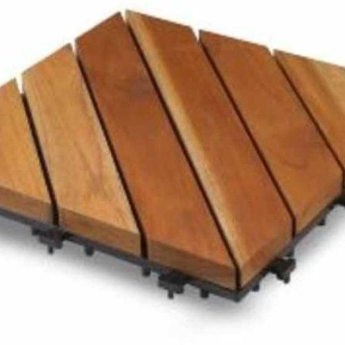 Hardwood Deck Tile