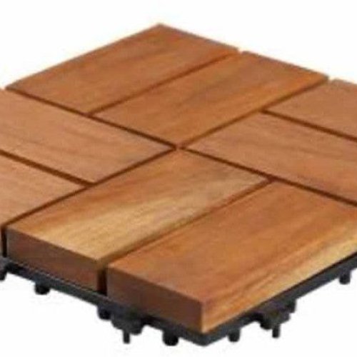 Outdoor Wooden Decking Tile