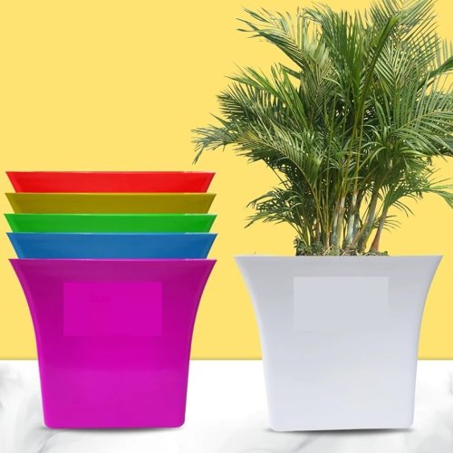 10 Inch Multicolor Uber Flower Pot