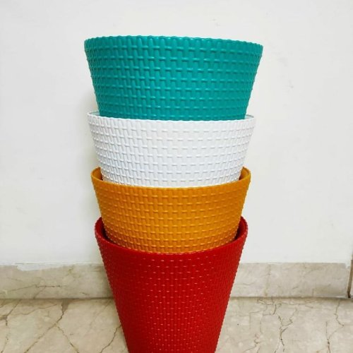 Plastic Cindrella Flower Pot