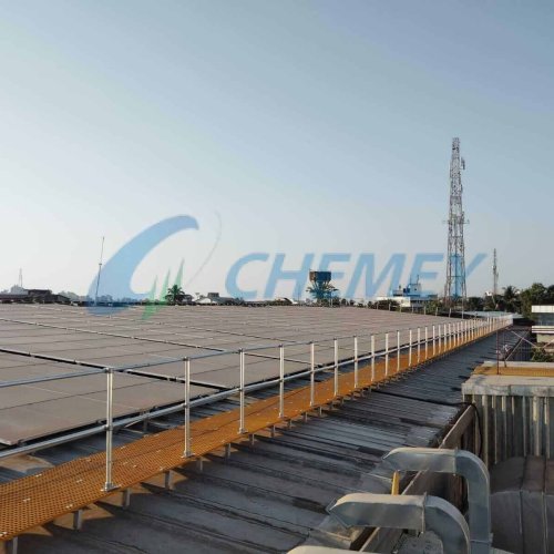 Metal Roof Safety Railing
