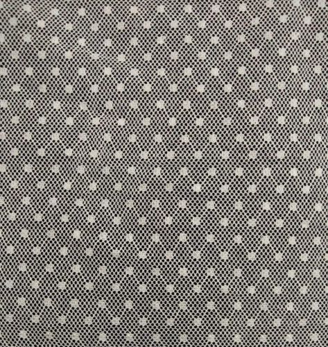 Cotton Bindi Dot Mesh Net Fabric