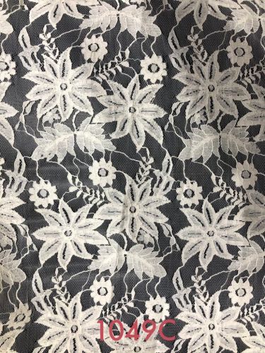 Designer Cotton Rachel Floral Lace Fabric
