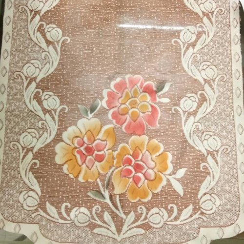 Floral Printed PVC Table Cover