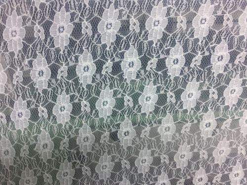 Floral Vine Pattern Lace Net Fabric