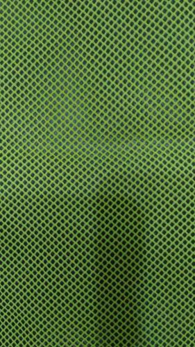 Fluorescent Green Diamond Mesh Net Fabric