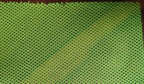 Fluorescent Safety Jacket Mesh Fabric