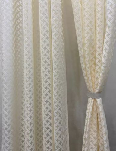 Premium Woven Designer Curtain Fabric for Home Furnishing