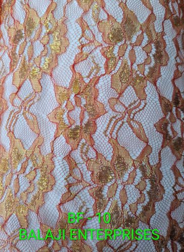 Zari Floral Lace Net Fabric