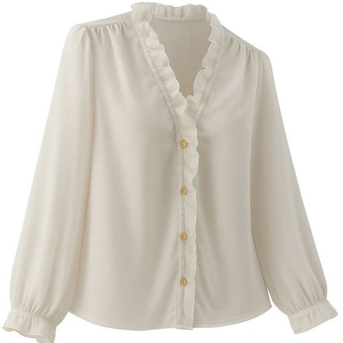 Ladies Formal Cotton Shirt