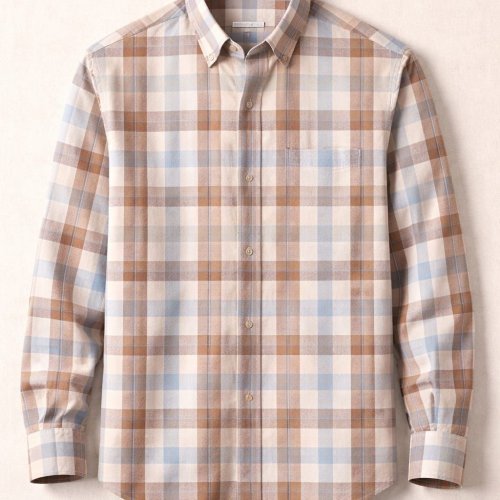 Checked Men Premium Cotton Shirts