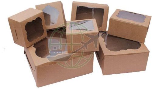 Kraft Paper Window Box