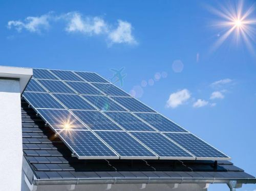 Rooftop Solar Panel Mounting Structure