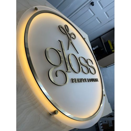 Acrylic 3D Logo & Branding Signage Fabrication Service