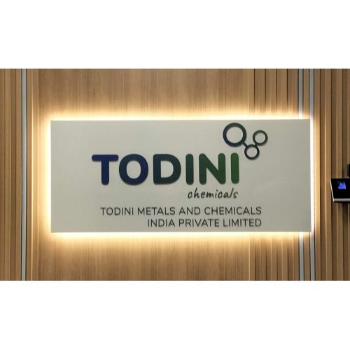 Corporate LED Backlit Acrylic Reception Name Sign Board