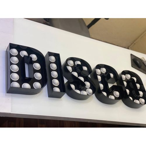 Metal LED Marquee Alphabet Letter Sign Board