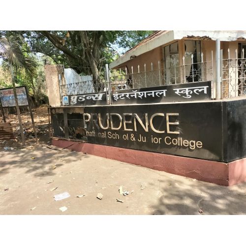 Outdoor School Entrance ACP Signage with Stainless Steel 3D Letters