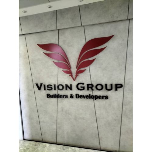 Premium 3D Acrylic Logo Office Branding Sign Board