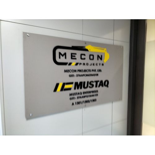 Premium Acrylic Panel 3D Logo Office Directory Sign Board