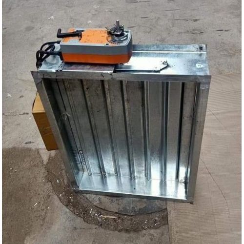 Galvanized Iron Motorized Smoke Fire Damper