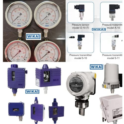 Wika Pressure Gauges & Switches