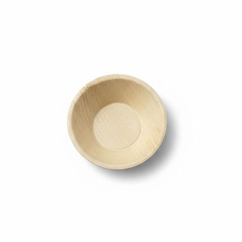 3.5 Inch Areca Leaf Round Bowl