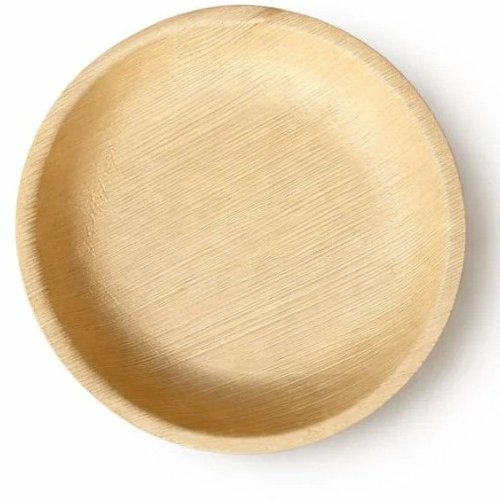 8 Inch Shallow Round Areca Leaf Plate 8 Inch Shallow Round Areca Leaf Plate
