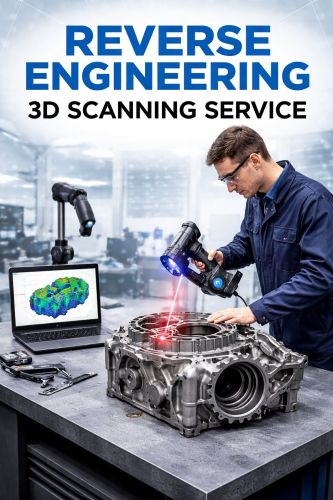 Reverse Engineering 3D Scanning Service