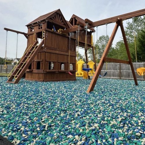 Recycled Rubber Mulch