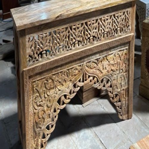 Mango Wood Console Table