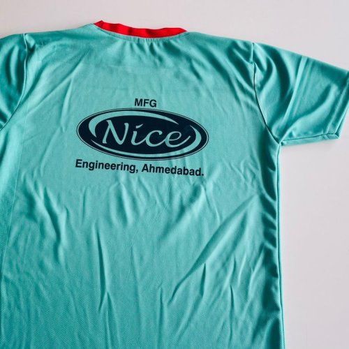 Custom Printed Polyester Sports T-Shirt
