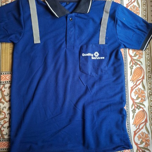 Reflective Safety Polo T-Shirt