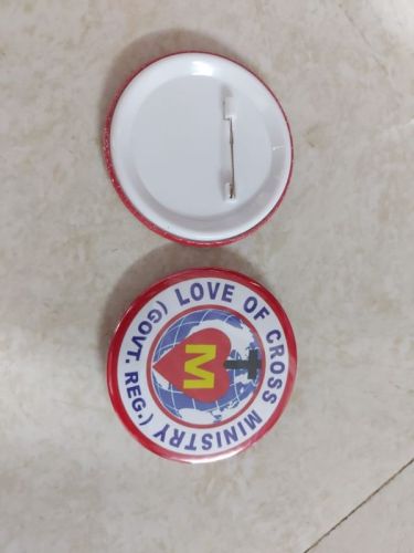 Round Non Magnetic Promotional Badge