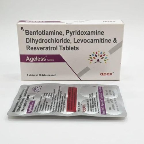 Ageless Benfotiamine Dihydrochloride Levocarnitine Tablets Ageless Benfotiamine Dihydrochloride Levocarnitine Tablets