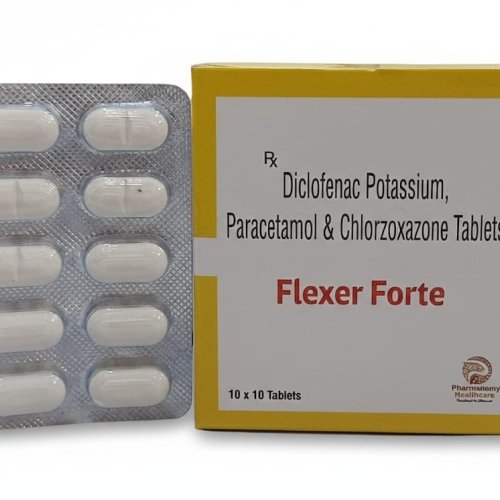 Flexer Forte Diclofenac Potassium Paracetamol Tablet