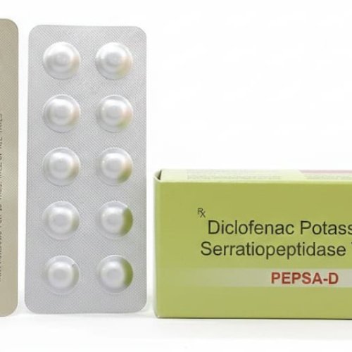 Pepsa D Diclofenac Potassium Serratiopeptidase Tablets