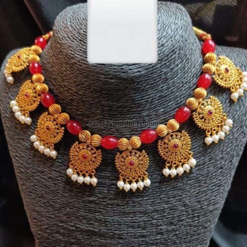 Cultural Grace Micro Gold Polish Necklace