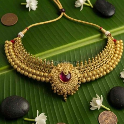 Luxury Gold Polish Layered Necklace