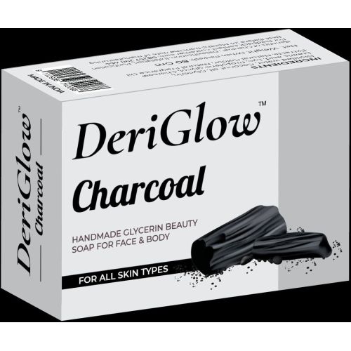 Deriglow Charcoal Handmade Soap