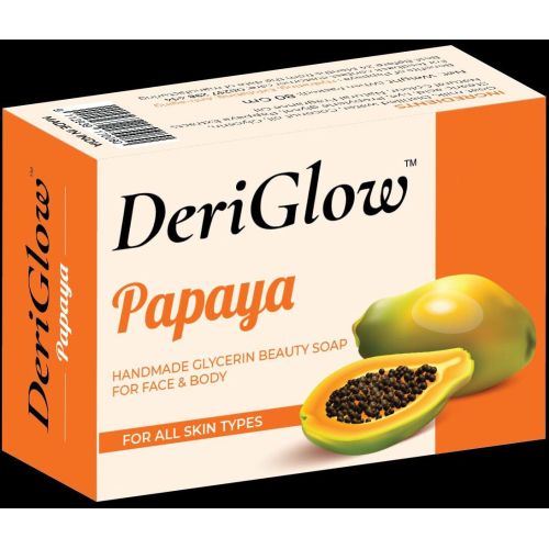 Deriglow Papaya Handmade Soap