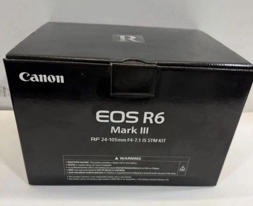 Canon Eos R6 Mark III Mirrorless Camera